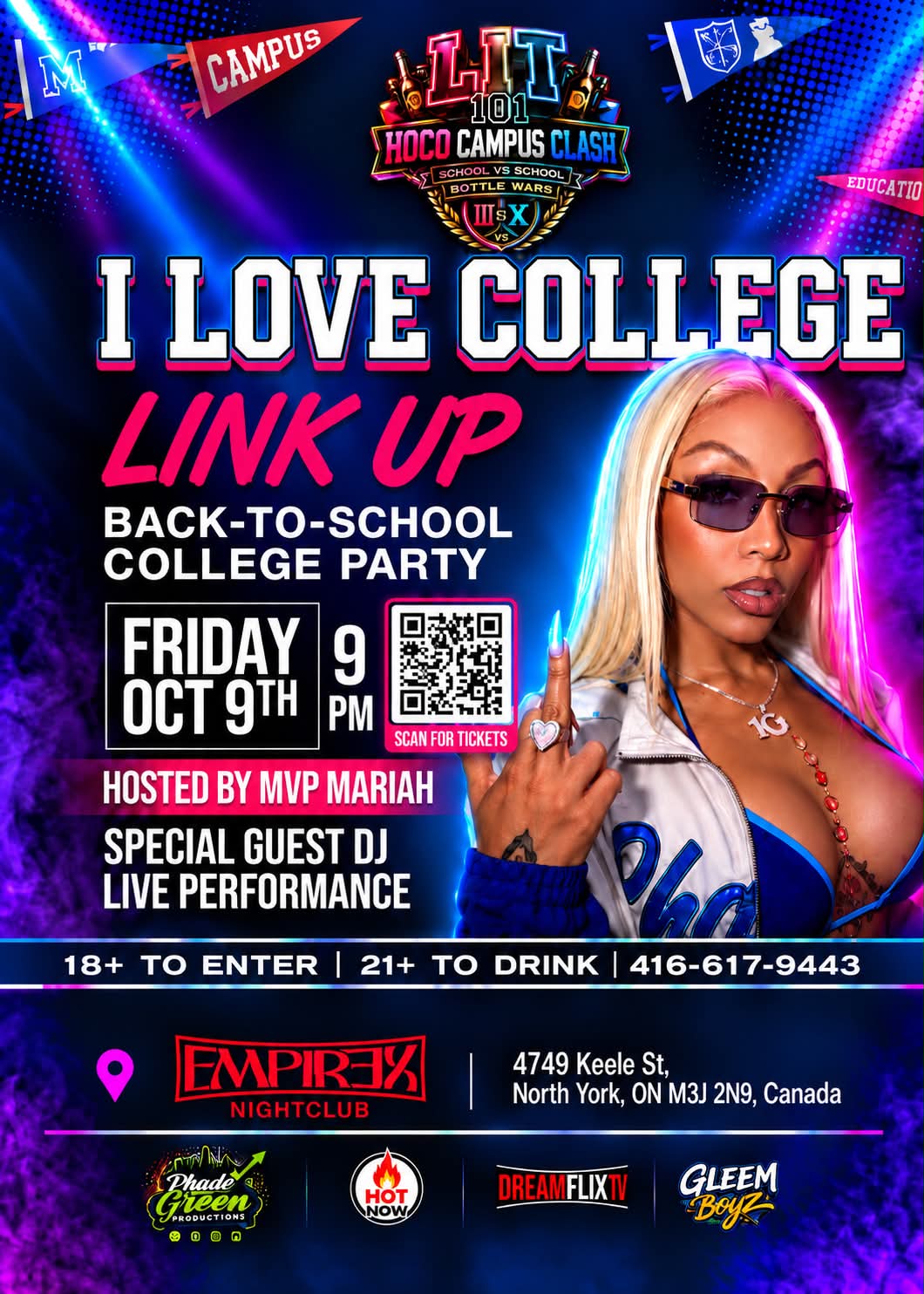 I LOVE COLLEGE LINK UP FRIDAY -OCTOBER 9TH